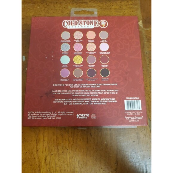 Coldstone Creamery Eyeshadow Palette Taste Beauty 2024 - Picture 4 of 4